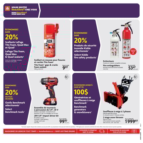 Circulaire Home Hardware - Page 16