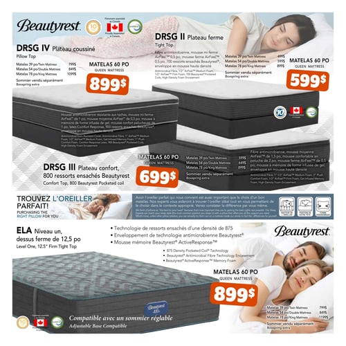 Circulaire Meubles Gilles Émond - Matelas - Page 2