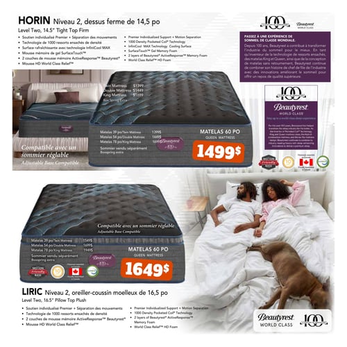 Circulaire Meubles Gilles Émond - Matelas - Page 3