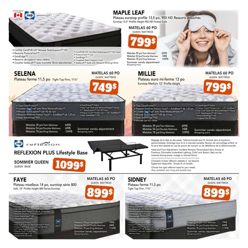 Circulaire Meubles Marchand - Matelas - Page 3
