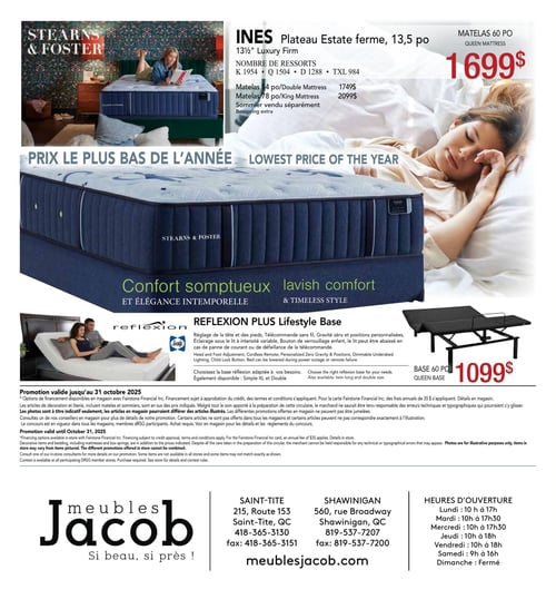 Circulaire ​Meubles Jacob - La grande vente d'Automne - Page 8