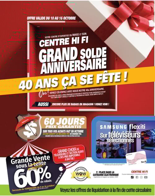 Circulaire Centre HI-FI - Page 1