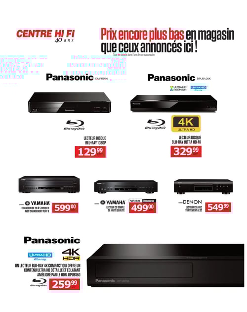 Circulaire Centre HI-FI - Page 41