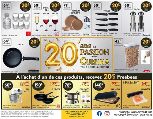Circulaire Cuisina - Page 1