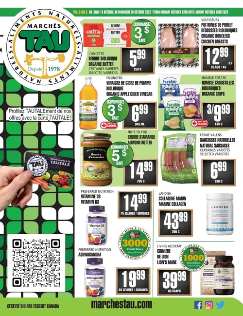 Circulaire TAU Marché d'alimentation Naturelle - Page 1