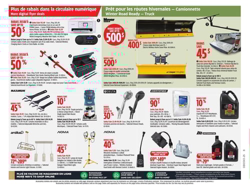 Circulaire Canadian Tire - Page 34