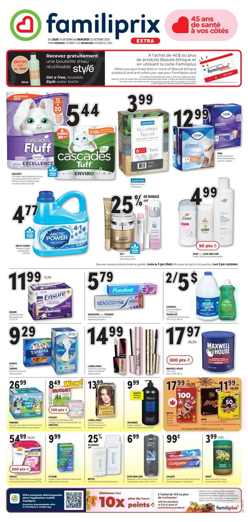 Circulaire Familiprix - Extra - Page 1