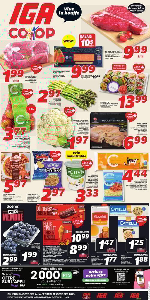 Circulaire IGA Coop Nouveau Brunswick - Page 1