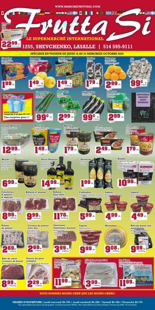 Circulaire Marché Frutta Si - Page 1