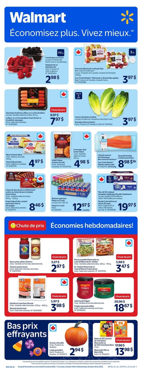 Circulaire Walmart - Page 1