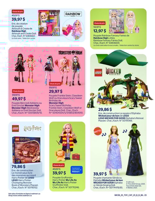 Circulaire Walmart - La boutique de jouets - Page 28