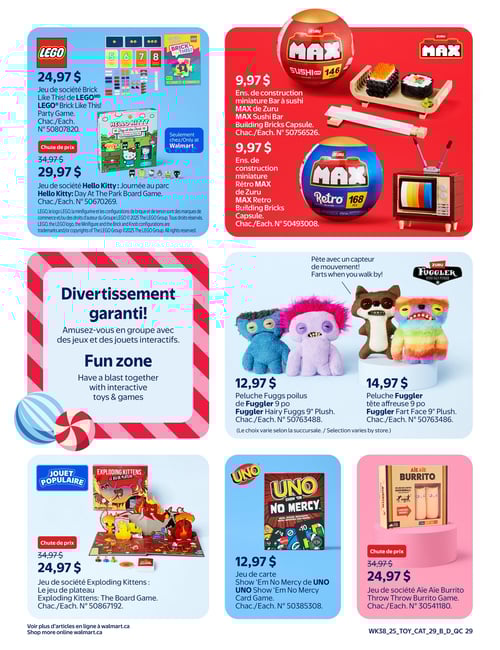 Circulaire Walmart - La boutique de jouets - Page 34