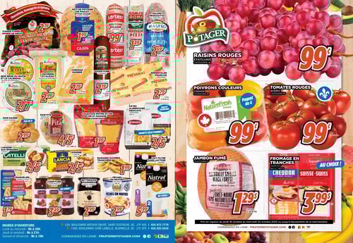 Circulaire Fruiterie Potager Saint-Eustache / Blainville - Page 1