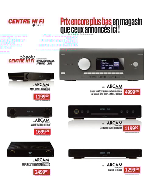 Circulaire Centre HI-FI - Page 43