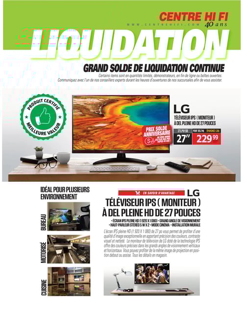 Circulaire Centre HI-FI - Page 74