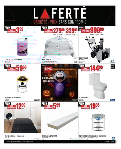 Circulaire Laferté - Page 1