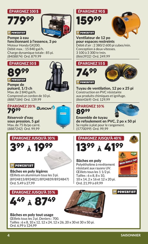 Circulaire Princess Auto - Page 10