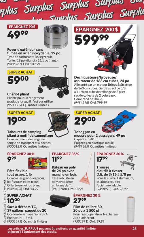 Circulaire Princess Auto - Page 42