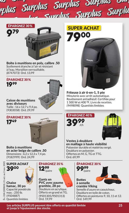 Circulaire Princess Auto - Page 44