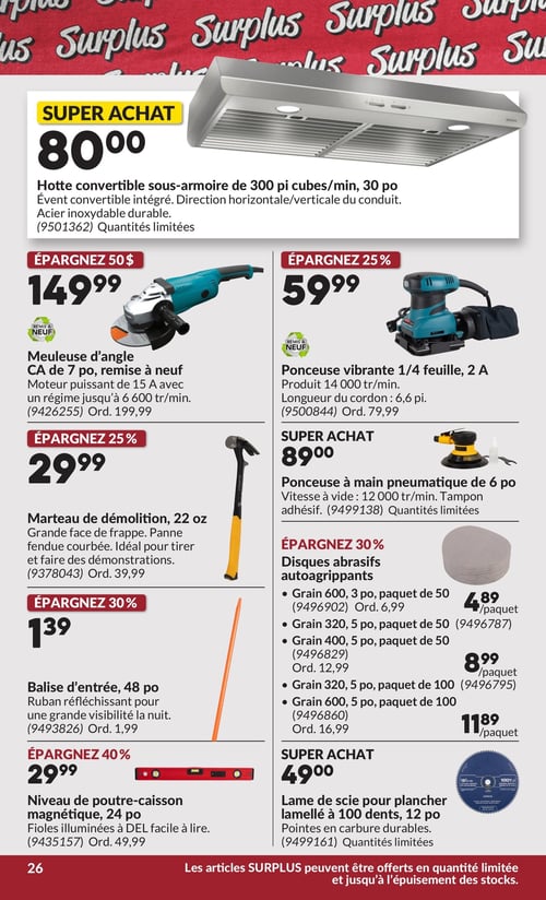 Circulaire Princess Auto - Page 45