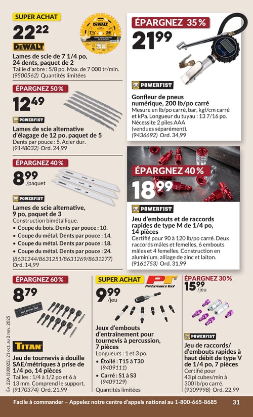 Circulaire Princess Auto - Page 50