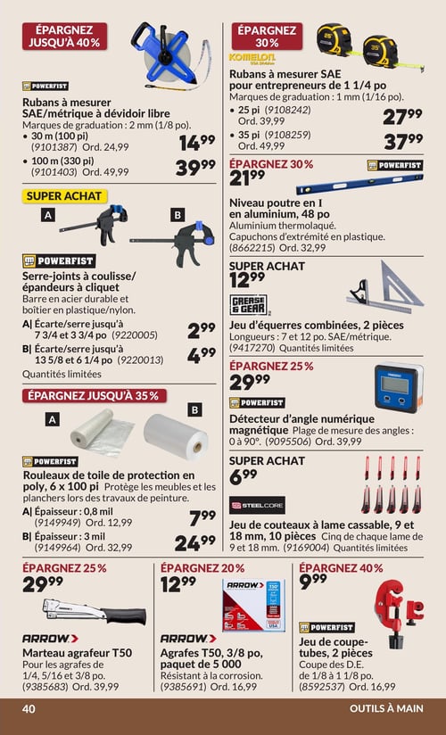 Circulaire Princess Auto - Page 59