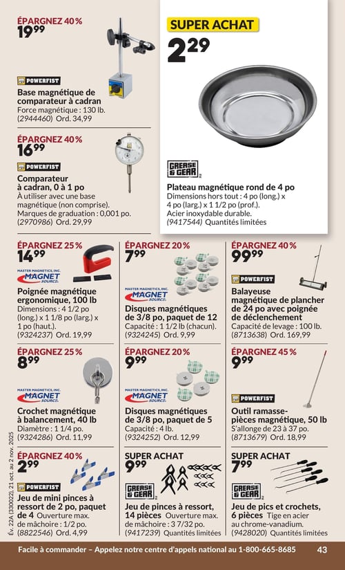 Circulaire Princess Auto - Page 62