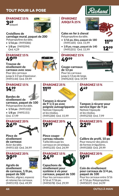 Circulaire Princess Auto - Page 63