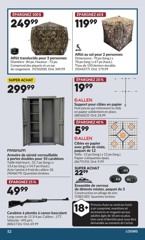 Circulaire Princess Auto - Page 71