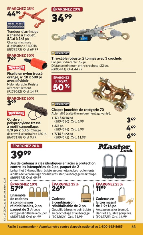 Circulaire Princess Auto - Page 82