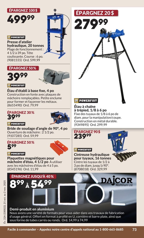 Circulaire Princess Auto - Page 92