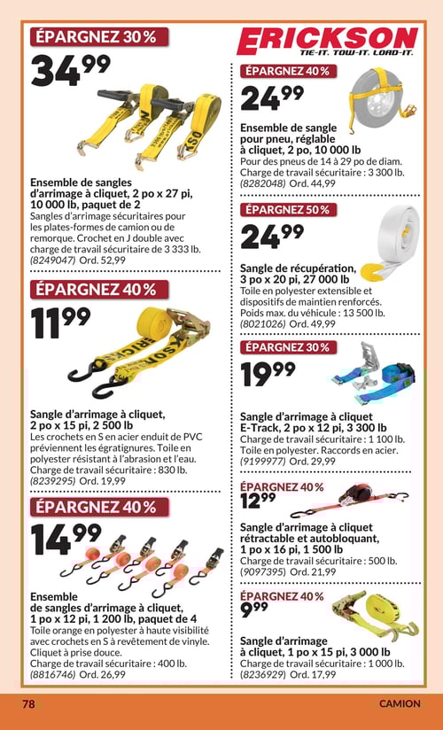 Circulaire Princess Auto - Page 97