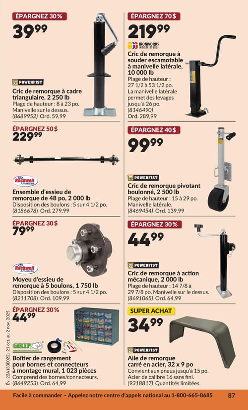 Circulaire Princess Auto - Page 106