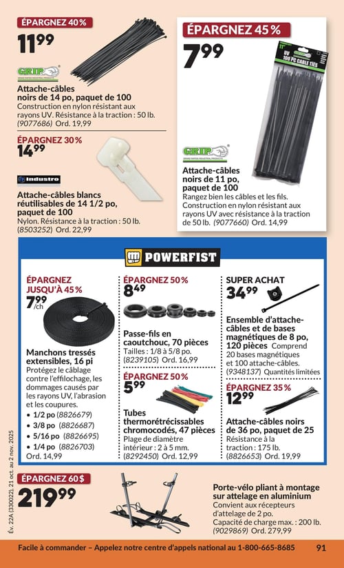 Circulaire Princess Auto - Page 110