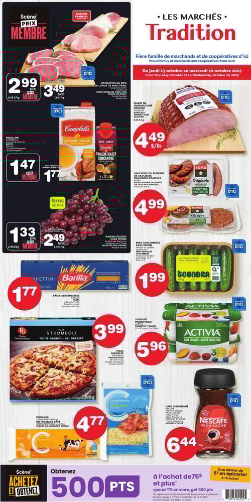 Circulaire Les Marchés Tradition - Page 1 Circulaire Les Marchés Tradition - Page 1