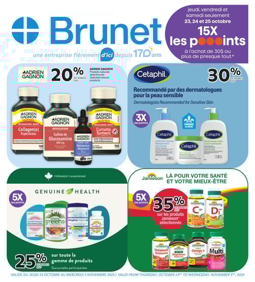 Circulaire Brunet - Pharmacie - Page 1 Circulaire Brunet - Pharmacie - Page 1