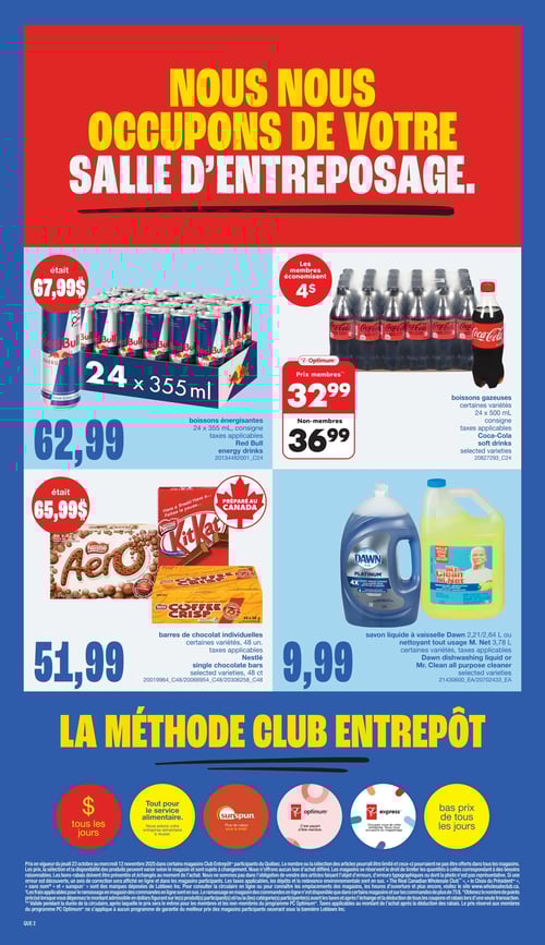 Circulaire Club EntrepƓt - Page 2 Circulaire Club EntrepƓt - Page 2