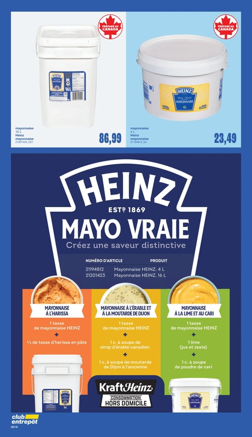 Circulaire Club EntrepƓt - Page 40 Circulaire Club EntrepƓt - Page 40