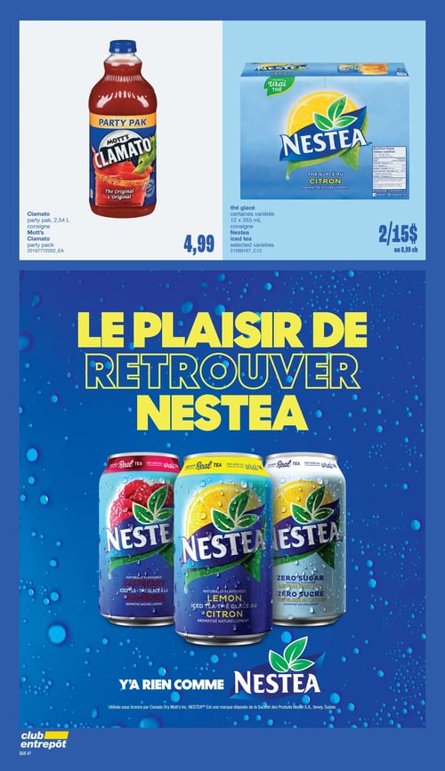 Circulaire Club EntrepƓt - Page 47 Circulaire Club EntrepƓt - Page 47