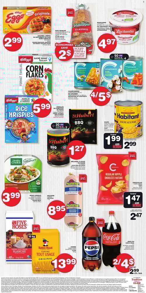 Circulaire Les Marchés Tradition - Nouveau-Brunswick - Page 2 Circulaire Les Marchés Tradition - Nouveau-Brunswick - Page 2