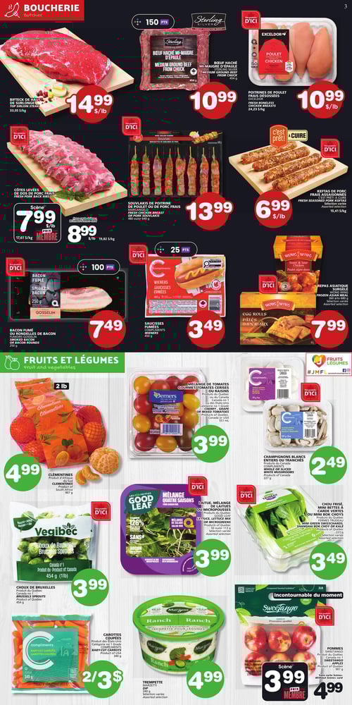 Circulaire Les Marchés Tradition - Nouveau-Brunswick - Page 4 Circulaire Les Marchés Tradition - Nouveau-Brunswick - Page 4