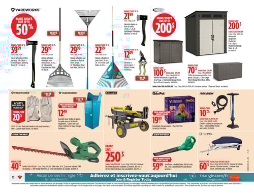 Circulaire Canadian Tire - Page 12