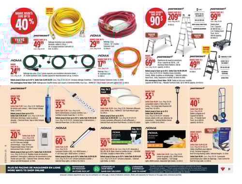 Circulaire Canadian Tire - Page 31