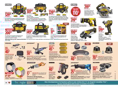 Circulaire Canadian Tire - Page 34