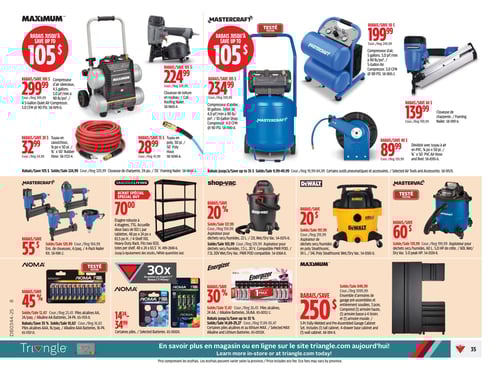 Circulaire Canadian Tire - Page 35