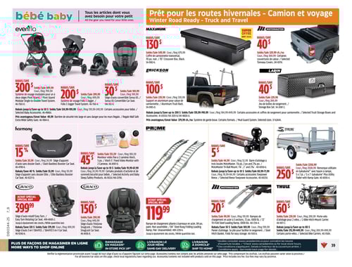 Circulaire Canadian Tire - Page 39