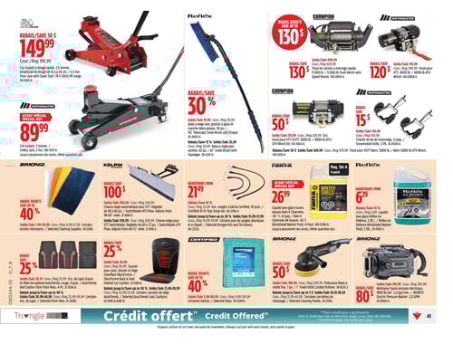Circulaire Canadian Tire - Page 41