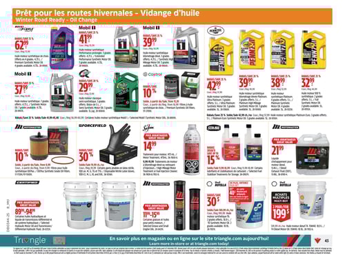 Circulaire Canadian Tire - Page 43
