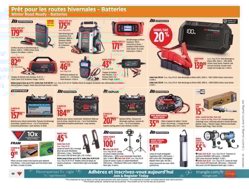 Circulaire Canadian Tire - Page 44