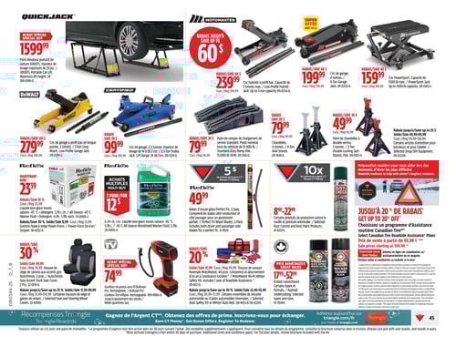 Circulaire Canadian Tire - Page 45